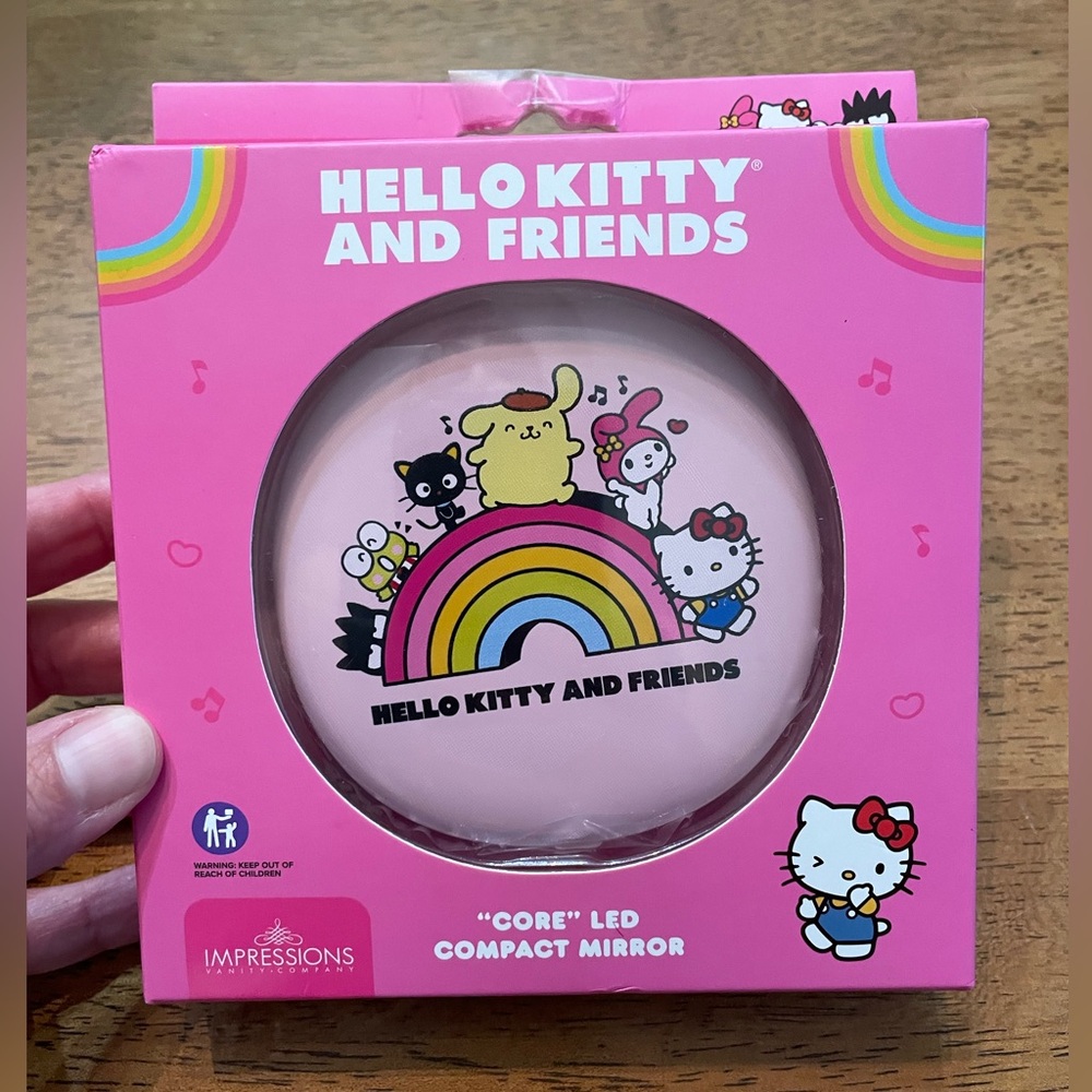 NEW Hello Kitty & Friends x Impressions LED Compact Mirror